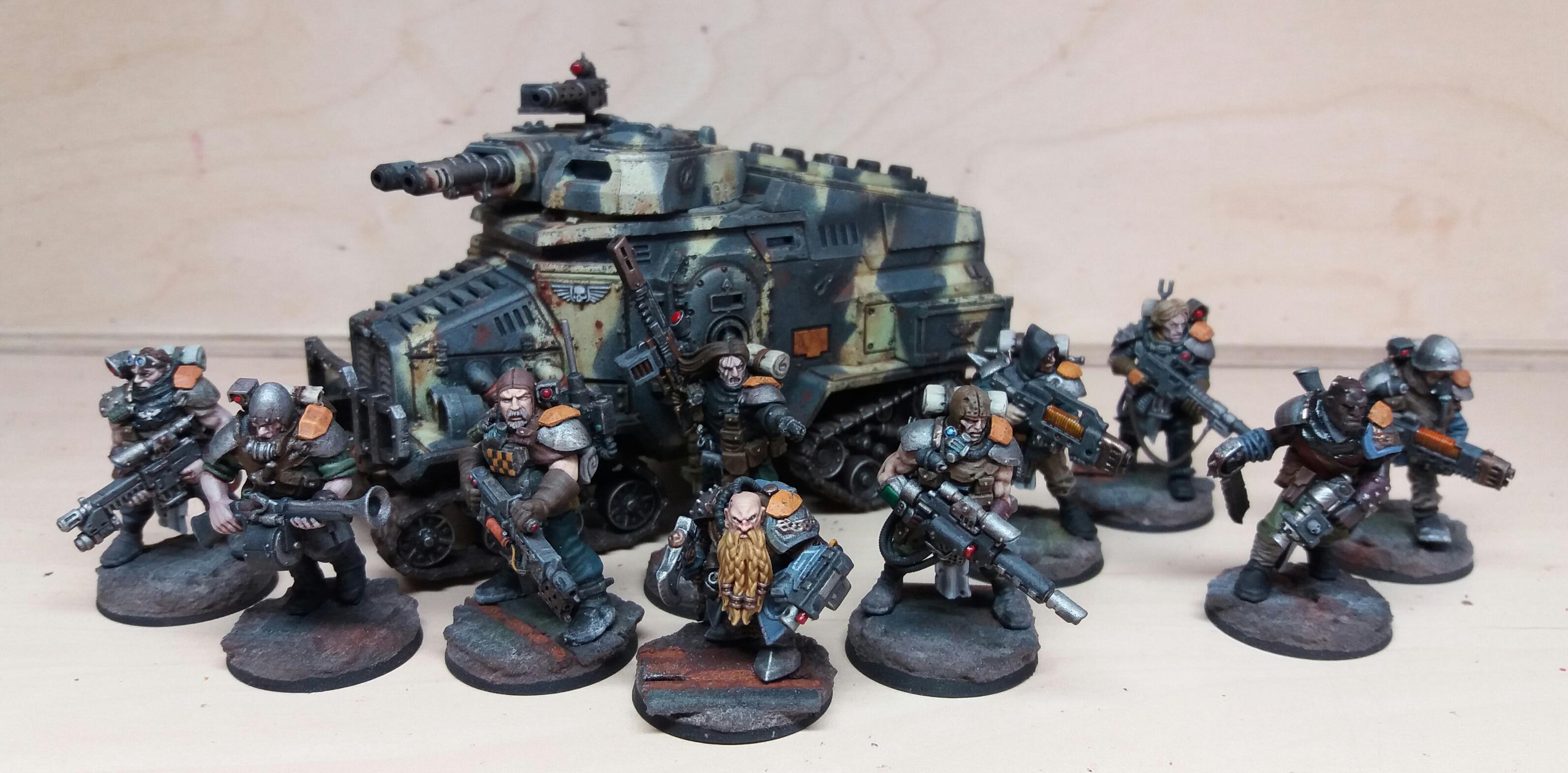 Warhammer 40k Astra Militarum конверсии